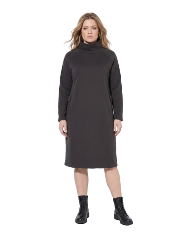 Midikleid in schwarzbraun