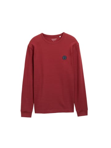 Shirt in dunkelrot