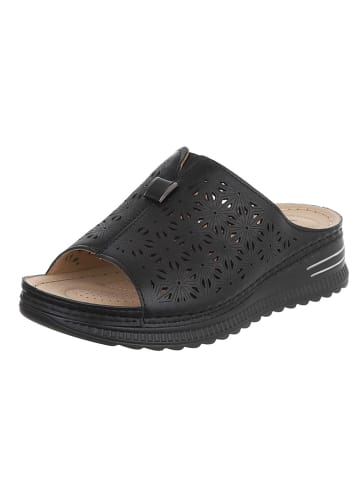 Sandale & Sandalette in Schwarz