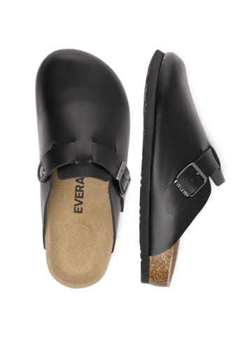 Leder Sandalen Hardhead in Schwarzes Leder