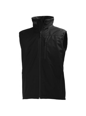 M CREW VEST in Schwarz