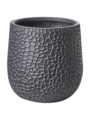 Outdoor Blumentopf QIYUN in Schwarz - (W) 41 x (H) 43 x (L) 41 cm