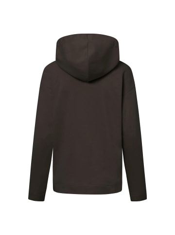 Sweatshirt in Dunkelbraun