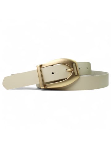 Damengürtel in Creme