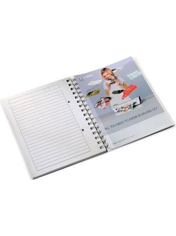 Notizbuch Wow A5 80 Blatt 80g/qm liniert blau
