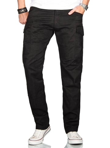 Hose Stretch Chino AS032 in Schwarz