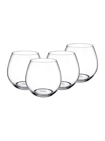 4er Set Wassergläser Entrée in Transparent 570 ml