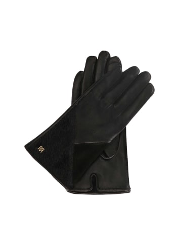 Handschuhe (Echt-Leder) in Schwarz