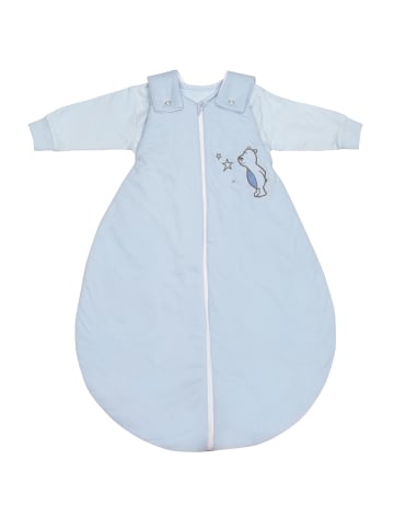 Schlafsack+Innensack in Blau