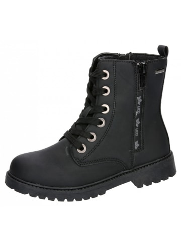 Schnürstiefel Eve in Schwarz