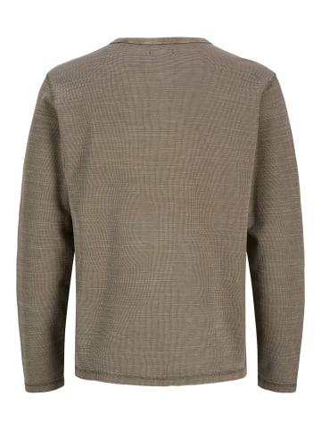 Langarm-T-Shirt in Crocodile