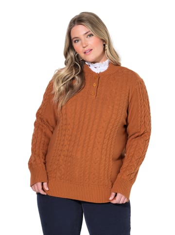 Pullover in goldbraun