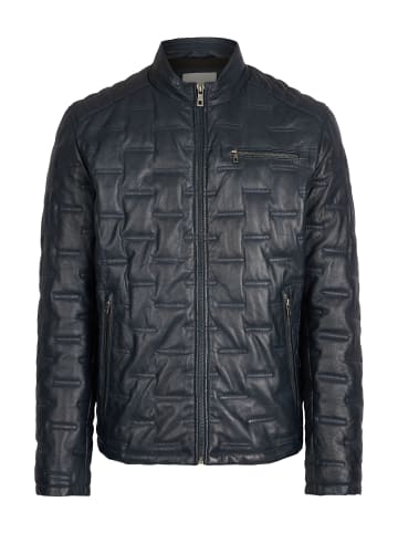 Lederjacke BUSANDRO in Dunkelblau