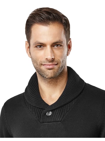Pullover tailliert in schwarz