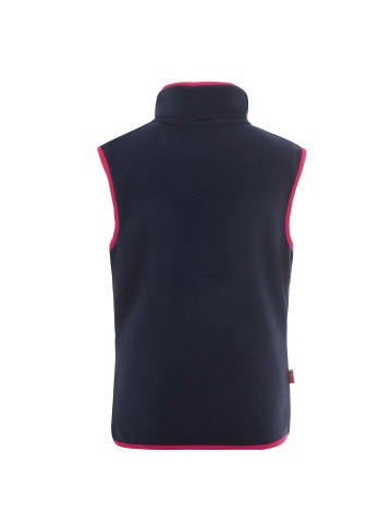 Fleeceweste Arendal in navy/pink