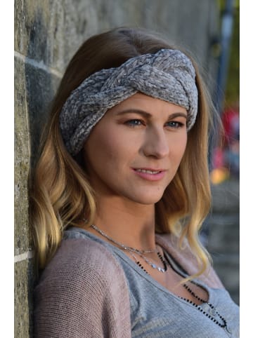 Strick Stirnband in Rose