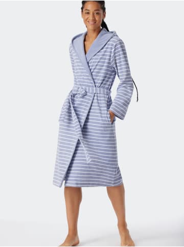 Bademantel Feather Terry in Grau