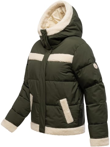 Winterjacke Editah YOUMODO in Dark Olive