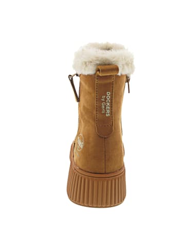 Stiefelette Braun