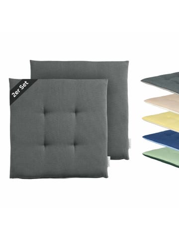Outdoor Sitzkissen DOVE CHAIRPAD in Grau