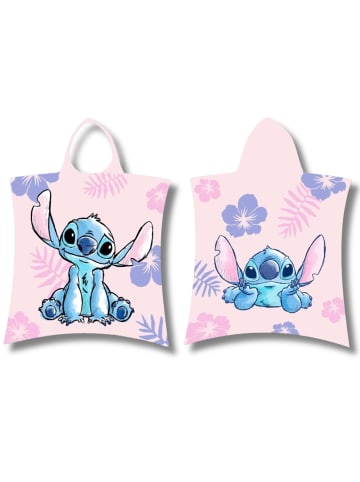 Badeponcho Disney Lilo & Stitch  - (B) 50 cm x (L) 115 cm in Rosa