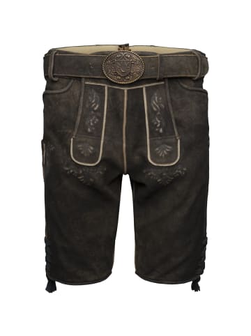 Lederhose Curtis in dunkelbraun