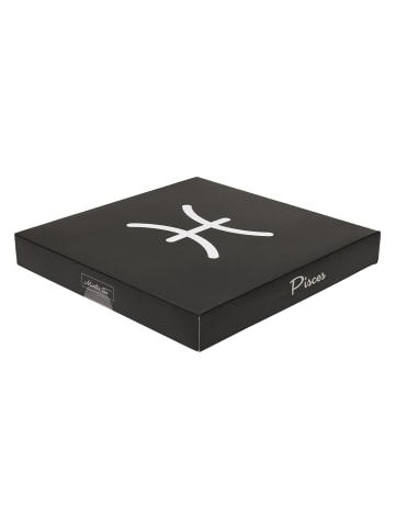 Basic Socks in black/white pisces