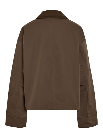 Jacke in Chocolate Brown1