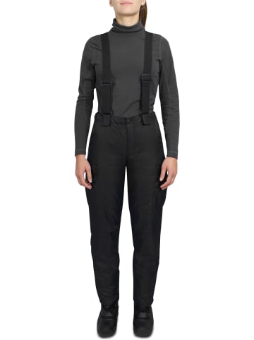 Damen 2-in-1 Thermohose Aoraki in Schwarz