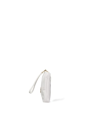 Clutch in WHITE AND GOLD