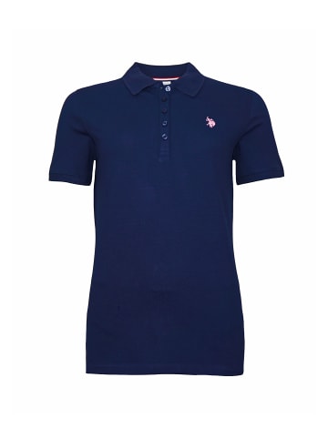 Poloshirt in dunkelblau