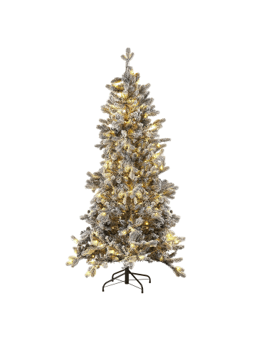 2-tlg Weihnachtsbaum TATLOW in Grün/Weiß