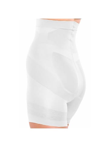 Push-Up Shorts 140 DEN formgebende, elastische Short in Weiß