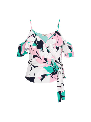 Women Top in Pink Multicolor