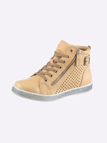 Kurzstiefelette in camel