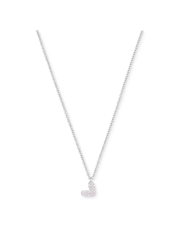 Kette mit Anhänger Silber 925, rhodiniert in Silber