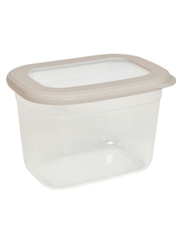 MICHELINO Aufbewahrungsbox Vorratsdose Vorratsbehälter 800ml in Beige