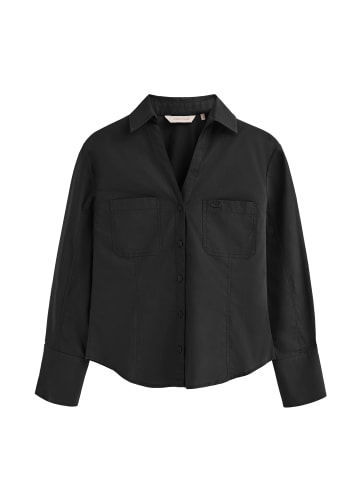 Langarmshirt in Schwarz
