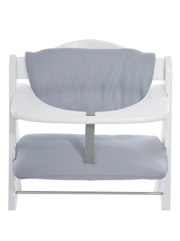 Hochstuhlauflage Deluxe - Stretch Grey in grau