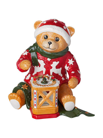 Dekofigur "Plüschbär" Christmas Toys Memory in Bunt 25 cm