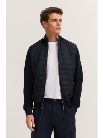 Sweatjacke in marine