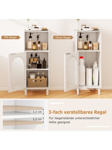 Badezimmerschrank in Weiß