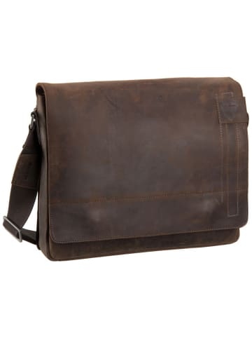 Umhängetasche Richmond Messenger LH in Dark Brown