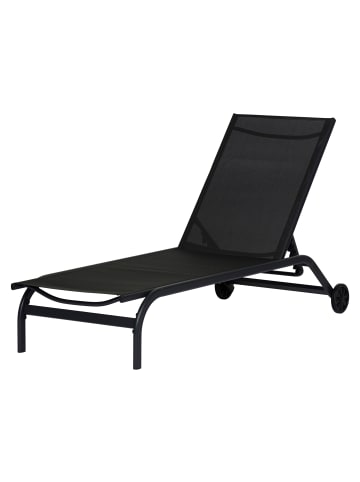 Sonnenliege Halfdan Schwarz 67 x 190 cm