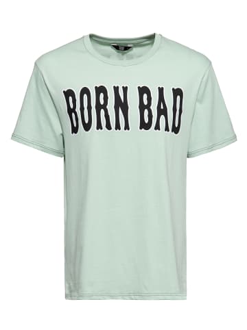 King Kerosin Classic T-Shirt Born Bad in mint