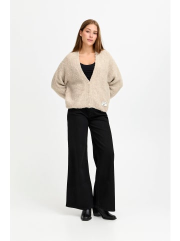 Strick-Cardigan langarm IHBLARISA Oversize fit in Almond Milk