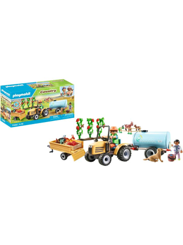 Country 71442 Traktor mit Anhänger und Wassertank Bauernhof 4+