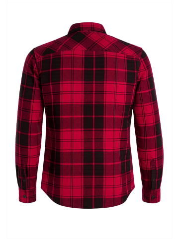 Flanell Shirt in red/black