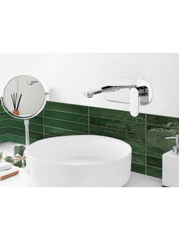 2-tlg Wasserhähne CHAPALA in Silber