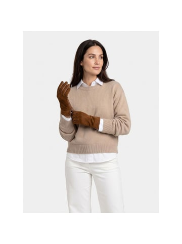 Maya Suede Handschuhe Leder tobacco